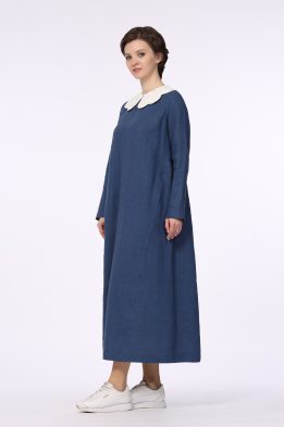 Платье женское "Василиса" модель 339/1 цвет: джинс