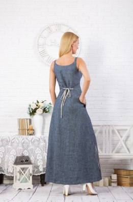 Сарафан женский "Натали" модель 403/2 джинс меланж