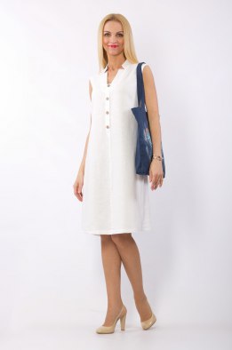 Платье женское "Верона" миди модель 322/3 белое