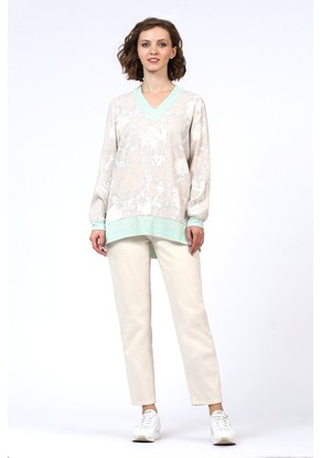 Джемпер женский "Облака" модель 1308/1 нежно-бежевый