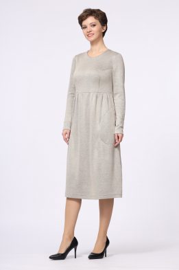 Платье женское "Эдельвейс" модель 628ц цвет: серый