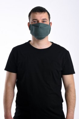 Мужская маска для лица многоразовая модель М510