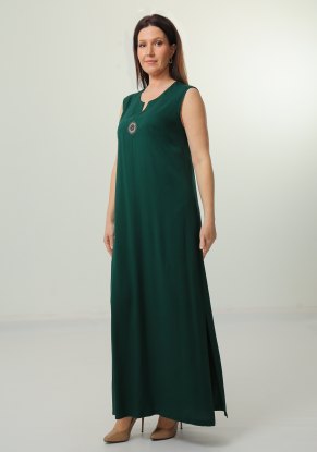 Сарафан женский модель 404в вискоза изумруд