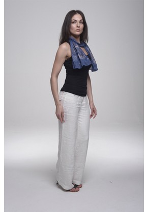 Брюки женские "Спорт-Элегант" модель 500 белые