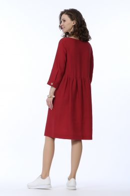 Платье женское "Лаура" модель 459/4 клюква