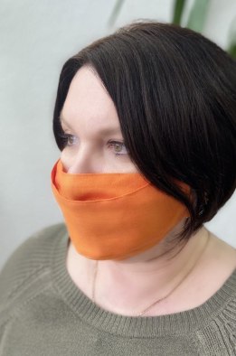 Женская маска для лица многоразовая модель Ж511