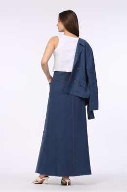 Жакет женский "Тиффани" модель 713/2 цвет джинс
