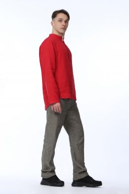 Сорочка мужская "Михайлов" модель 1107 цвет: красный