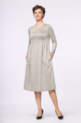 Платье женское "Эдельвейс" модель 628ц цвет: серый